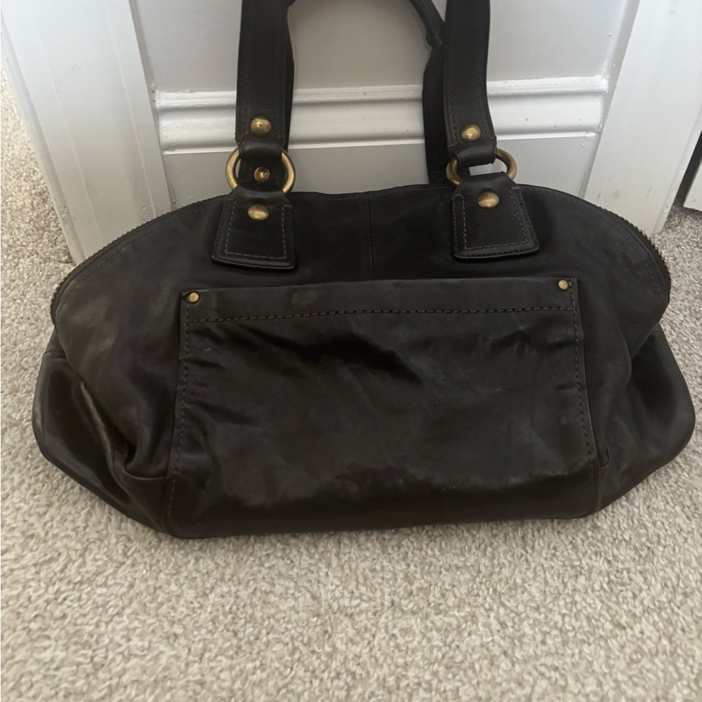 Legacy 65th Anniversary Leather Luci Dome Satchel - Picture 4 of 14